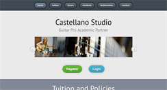 Desktop Screenshot of castellanostudio.com