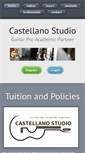 Mobile Screenshot of castellanostudio.com